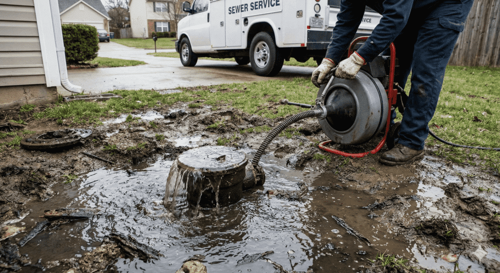 انسداد المجاري المتكرر بجدة